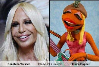 donatella versace muppet|donatella versace muppet looks like.